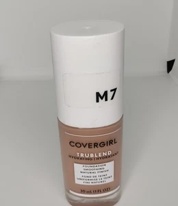 Covergirl TruBlend Hydrating Liquid Foundation M7 Soft Honey Tru Blend Makeup 1x - Picture 1 of 6