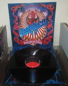 DOKKEN Back For The Attack ORIG 1st UK ELEKTRA 1987 + Inner - Picture 1 of 12