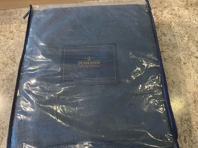 Cobertor Queen de Lã Pendleton Azul - Imagem 1 de 3