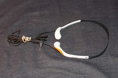 Sony MDR-W014 Walkman deportivo blanco naranja auriculares intrauditivos conector de 3,5 mm FUNCIONA Foto 1 de 3