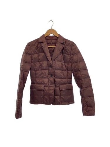 Piumino MONCLER marrone etichetta 1 bordeaux