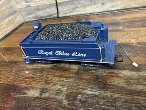 Bachmann G-Scale Royal Blue Line 1332 Coal Tender Car - Picture 1 of 8