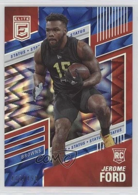2022 Panini Donruss Elite Rookies Status Explosion /499 Jerome Ford Rookie RC - Image 1 of 2