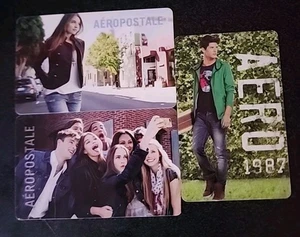 Aeropostale Rare Gift Cards - LOT of 3-  No$ Value Collectible Aero - Picture 1 of 1