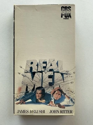 Real Men (VHS, 1987) Pre-owned Classic 80's Comedy Movie *Buy 2 Get 1 Free* - Image 1 of 3