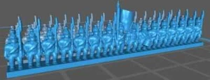 Baden Line - Great for Table Top War Games And Dioramas - Resin 6mm Miniatures - Picture 1 of 1