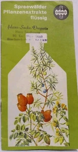 GERMED - Spreewälder Pflanzenextrakte flüssig (12 Seiten Katalog) - Bild 1 von 5