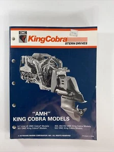 OMC 1992 8 cilindros 5,7 L 351 454 502 AMH King Cobra Stern Drive manual de servicio 508149 - Imagen 1 de 12