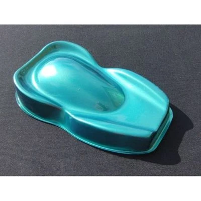 Peacock Green Pearl Powder Pigment paint plasti dip nail art mica 25g - Image 1 of 3