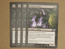 MTG Card - 4 x Veilborn Ghoul - Magic 2013 M13 - Unco - NM