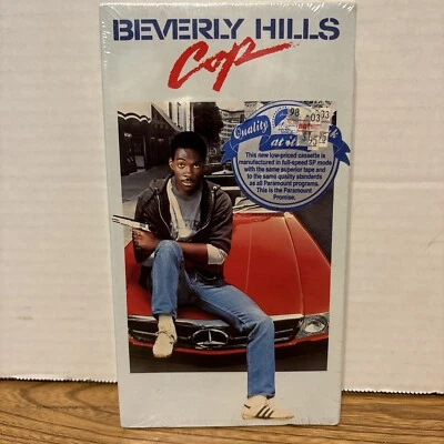 Beverly Hills Cop VHS BRAND NEW Factory Sealed Paramount Watermark Eddie Murphy  - Image 1 of 4