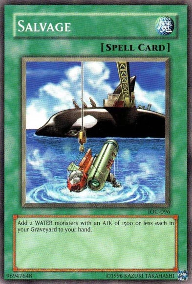Yugioh Salvage IOC-096 Common Unl Ed VLP - Image 1 of 1
