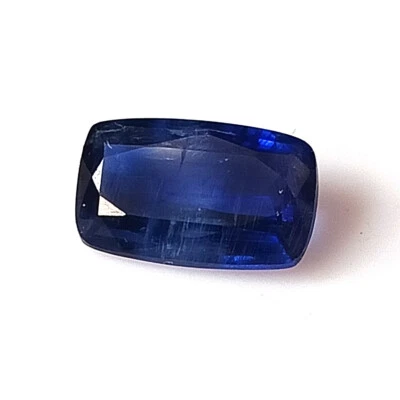 Cojín de cianita azul natural de 2,25 quilates corte facetado piedra sin tratar 10,4X6,5 mm Foto 1 de 4