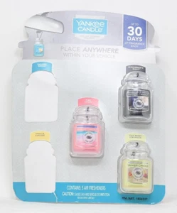 Yankee Candle Car Jar Ultimate Multipack 3 Air Fresheners - Picture 1 of 1