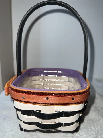 2014 Longaberger Basket Wicked Witch Scardy Treats 5” X 5” X 8” Cover