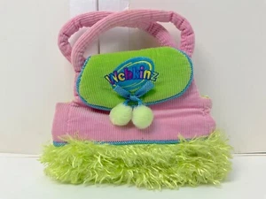 No Code Webkinz Ganz *Carrier Purse* Pink Bag Tote Plush Stuffed Animal HC100 - Picture 1 of 9