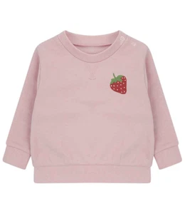Kids & Toddler Strawberry Jumper - Unisex Embroidered Fruit Sweatshirt - Picture 1 of 4