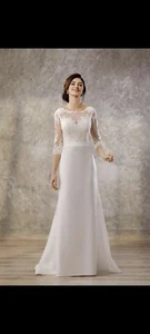 Brautkleid / Hochzeitskleid Größe 36 Marke Tres Chic NEU - Bild 1 von 12