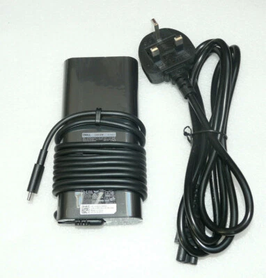 New Genuine Dell XPS 9500 9510 9700 9710 130W USB-C Type Power Supply Charger - Image 1 of 4