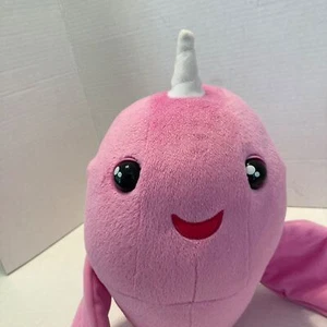 Fingerlings HUGS Peluche Rachel Rosa Glitter Narvalo 14" Parla e Suoni Funziona Giocattolo - Foto 1 di 10