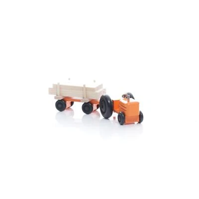 Juguete de Madera Tractor Con Alxanxp 3 ,5x7, 5x3cm Nuevo Coche Camión - Imagen 1 de 2