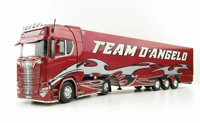 Tekno 74279 Scania S HL with Zamac Reefer Trailer  D´Angelo Huracan 1:50 - Image 1 of 4