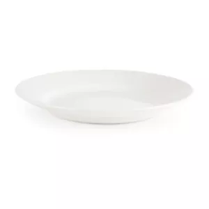 Churchill Whiteware Round White Mediterranean Dish Plate 256mm 10" - Picture 1 of 2