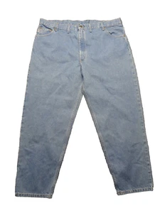 NEW VTG Carhartt Jeans Mens 46x32 Denim Traditional Fit Work Wear B17 ST Y2K NOS - Picture 1 of 13