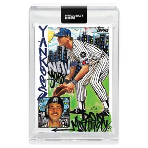 2020 TOPPS PROJECT 2020 #47 DON MATTINGLY - BY KING SALADEEN - Picture 1 of 3