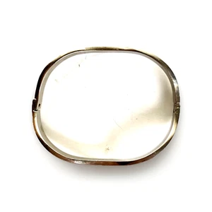 Vintage Sterling Silber 925 Scharnier Armreif Armband, Innenumfang 7-1/2" - Bild 1 von 11