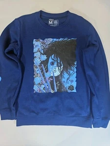 Edward Scissorhands Sweater Mens Medium Blue Exclusive Classic Movie Sweatshirt - Picture 1 of 8