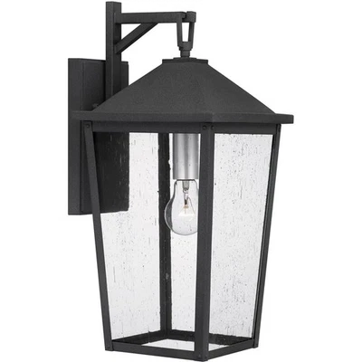 Quoizel STNL8409MB CAJA ABIERTA Stoneleigh Luz de Pared Exterior Moteado Negro Foto 1 de 4