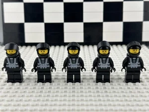 Vintage SPACE LEGO 80's Lot of 5 Blactron sp001 Minifigures W/Air Tanks 6894 - Picture 1 of 2