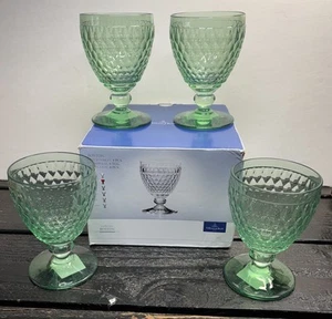 Villeroy & Boch Boston Red Wine Goblet - Set of 4 Green - 6.8oz -Item 1173090022 - Picture 1 of 6