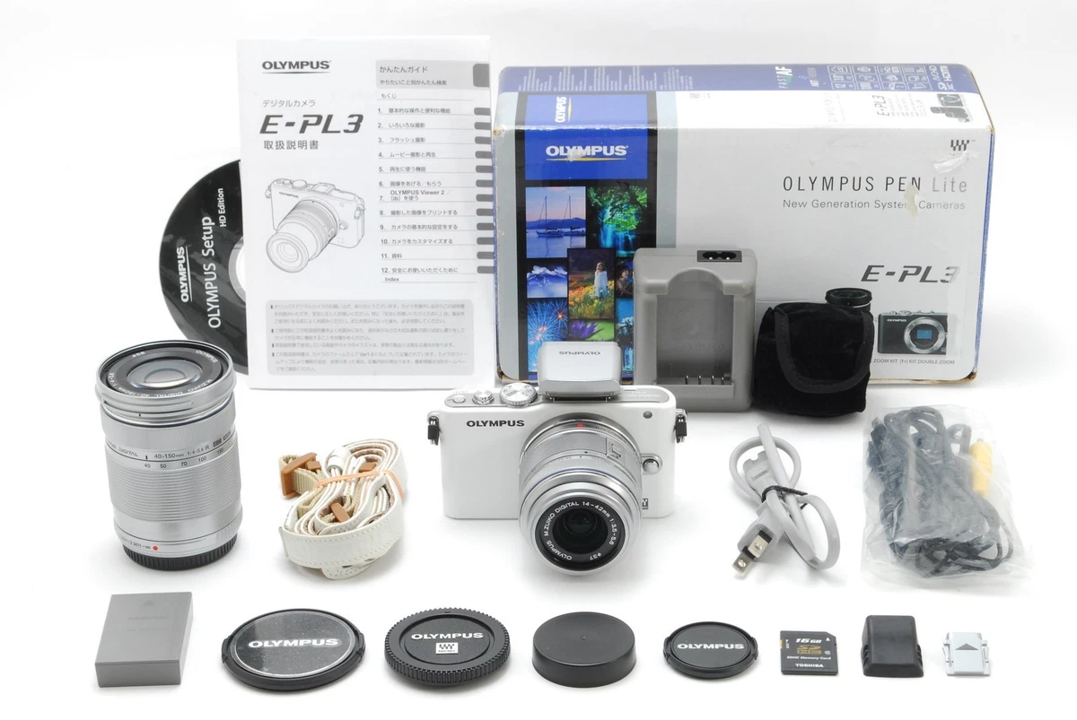 【動作確認済み】OLYMPUS PEN Lite E-PL3 S数:1439回 動作確認済み】OLYMPUS PEN Lite E-PL3 S数:1439回 初心者用の一眼