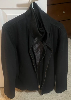 Calvin Klein Men’s Wool Blend Car Coat / Peacoat - Image 1 of 4