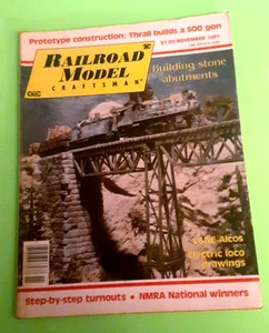 Railroad Model Craftsman November 1981 - Picture 1 of 1