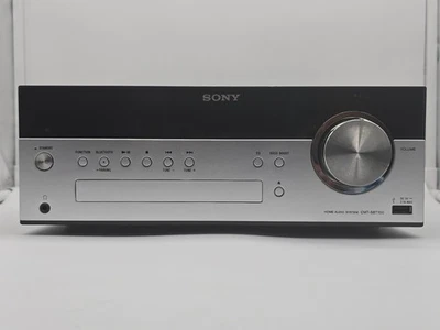Sony CMT-SBT100 CD Receiver Bluetooth Audio System No Remote No Speakers TESTED! - Image 1 of 4
