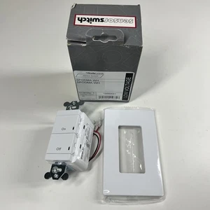 Interruptor sensor controles de agudeza SPODMA WH blanco encendido apagado vacante de bajo voltaje NUEVO - Imagen 1 de 9