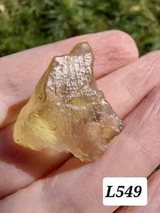 Genuine Libyan desert glass Crystal tektite extraterrestrial π‘6.91gπ‘ - Picture 1 of 18