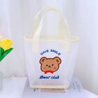 Women Mesh Handbag Fashion Swimming Beach Bag 2024 Cute Bear Cosmetic Bag