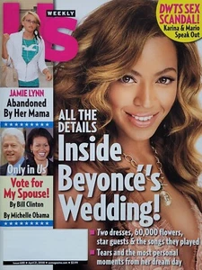 BEYONCE April 2008 US WEEKLY Magazine JAMIE LYNN SPEARS - Picture 1 of 1