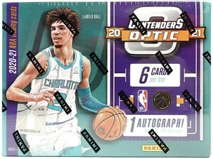2020-21 PANINI CONTENDERS OPTIC BASKETBALL HOBBY BOX NEW FACTORY SEALED - Picture 1 of 2