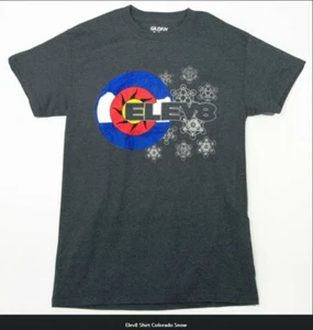 Elev8 Colorado Snow Tshirt - Picture 1 of 2