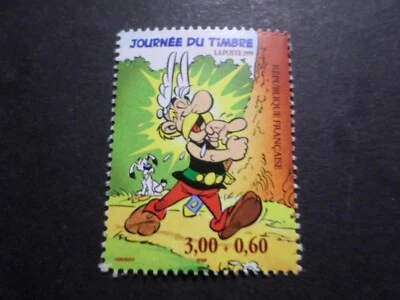 TIMBRE FRANCE 1999 VARIETE' FRAPPE ITVF UDERZO 3228a neuf** ASTERIX COMICS MNH B - Photo 1/2