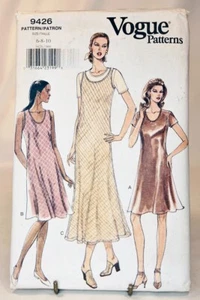 Vestido y jersey estampado Misses talla 6-10 Vogue 9426 - Imagen 1 de 2