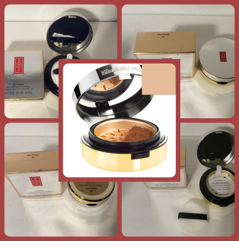 ELIZABETH ARDEN Pure Finish Mineral Powder Foundation SPF 20 .29 oz / 8.33 g NIB - Image 1 of 1
