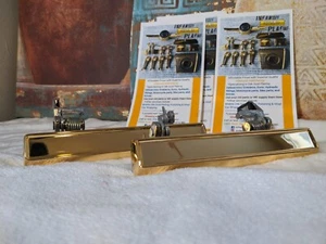 24k Gold Plated G-Body Door Handles Cutlass Monte Carlo Regal El Camino Malibu - Picture 1 of 2