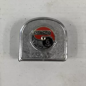Nastro vintage Stanley misura 6' piedi n. 1206W, Made In USA - Foto 1 di 7