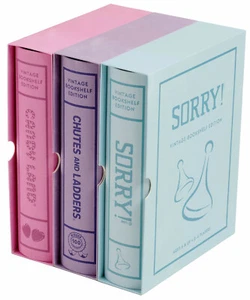 Candy Land, Chutes and Ladders, and Sorry Board Game Bookshelf Collection New - Picture 1 of 9